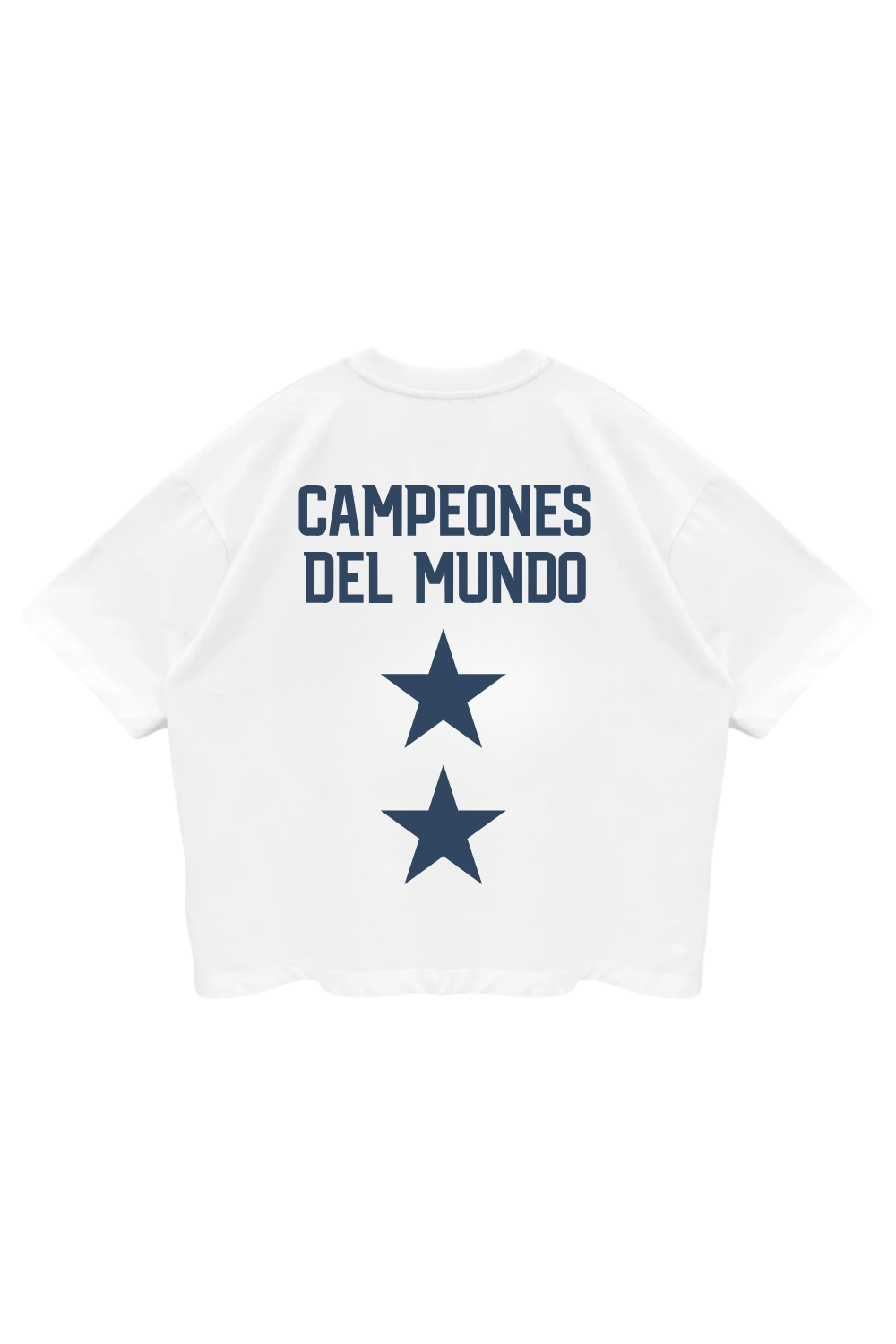 Dos Estrellas Azul Desgastado Tee